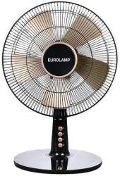 EUROLAMP Asztali ventilátor 40W/230V átm. 35 cm fekete/arany 147-29058 (EU0136)