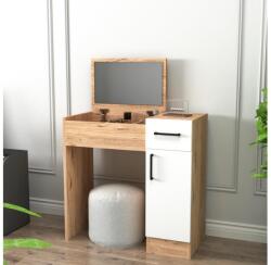 Asir Toaletní stolek INCI 108, 8x77 cm borovice atlantic/bílá INCI sminkasztal 108, 8x 550ARN2796 (AS1864)