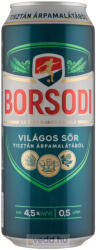 Borsodi 0, 5L Dobozos Sör (DRS)*