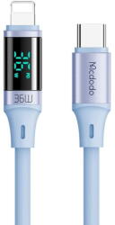 Mcdodo CA-1939 USB Type-C /Lightning Digital Display Fast Charging 36W 1.2m Albastru (CA-1939)