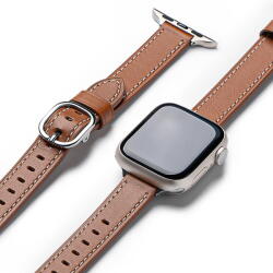 Ringke Curea pentru Apple Watch SE 40mm - Ringke Leather One Slim - Brown (KF2335879) - vexio