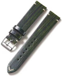 Ricardo Firenze curea din piele, verde 20 mm
