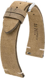 Hirsch Curea din piele Hirsch Serro L 05564070-2, maro, piele de antilopă, ediție limitată 19 mm
