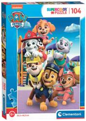 Clementoni Puzzle Clementoni din 104 de piese - Paw Patrol, tip 3 (27178) Puzzle