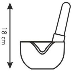 Tescoma ONLINE Mozsár ø 11 cm (900872.00) - pepita