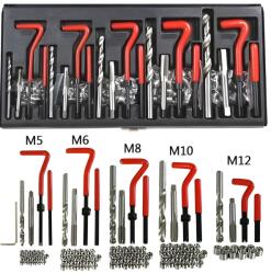 Winmax Tools Menetjavító készlet 131 db-os: M5-M6-M8-M10-M12 - WINMAX (WT04J1050)