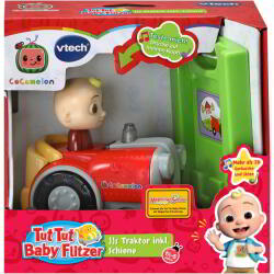 VTech 80-558104 Tut Tut Baby - CoComelon JJ Traktor Játékautó Hanggal