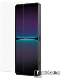 Előlap védő karcálló edzett üveg - 0, 3 mm vékony, 9H, Arc Edge, A képernyő sík részét védi - SONY Xperia 10 VI