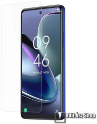  Előlap védő karcálló edzett üveg - 0, 3 mm vékony, 9H, Arc Edge, A képernyő sík részét védi - TCL 50 5G