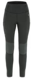 Fjällräven Abisko Värm Trekking Tights Women Colanți Black-Iron Grey L