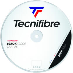 Tecnifibre Black Code Lime (200 m) Teniszütő húrozása 1, 24 mm