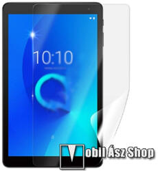 Képernyővédő fólia - HD Clear - 1db, törlőkendővel, A képernyő sík részét védi! - ALCATEL 1T 10 (2018) (8091-2AALE11)