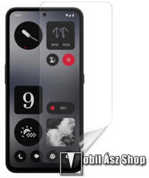 Képernyővédő fólia - Ultra Clear - 1db, PET, törlőkendővel, képernyő sík részét védi - Nothing CMF Phone 1