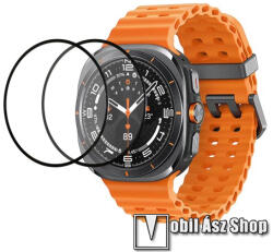  Okosóra Flexible Nano Glass rugalmas edzett üveg - 2db, 3D Curved, A teljes kijelzőt védi! - SAMSUNG Galaxy Watch6 Classic 47mm (SM-R960/965) / Galaxy Watch Ultra (SM-L705)