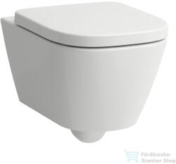 Laufen MEDA Silent Flush perem nélküli fali WC ülőke nélkül, fehér H8201100000001 (H8201100000001)