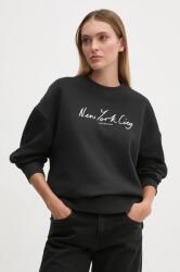 Calvin Klein felső fekete, női, nyomott mintás, J20J224442 - fekete XL