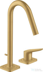 Hansgrohe AXOR CITTERIO M 2 üléses mosdó csaptelep automata leeresztővel, szálcsiszolt arany hatású 34132250 (34132250)