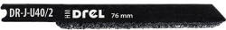 Drel dekopír fűrészlap, 75 mm, 2 db, kemény anyagokhoz (DR-J-U40-2)