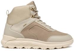 Geox bokacsizma D SPHERICA 4X4 B ABX bézs, női, lapos talpú, D4626B 08522 C6738 - bézs Női 40