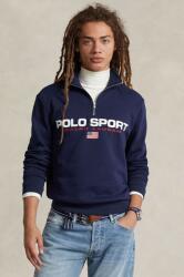 Ralph Lauren felső sötétkék, férfi, nyomott mintás - sötétkék M