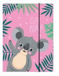 DERFORM Koalás gumis mappa A4-es - Cute Koala (TGA4KOA10) - gigajatek
