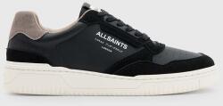 AllSaints bőr sportcipő Regan Low Top fekete, M053FB - fekete Férfi 42