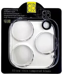 Apple 16 Pro üvegfólia, tempered glass, 3D, edzett, lencsevédő, kamera védő