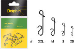 Delphin Kapocs - csomómentes C-02/10db (BN/M) (969C02003)
