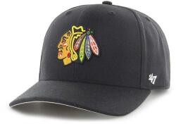 47 brand baseball sapka NHL Chicago Blackhawks fekete, nyomott mintás, H-CLZOE04WBP-BKB - fekete Univerzális méret