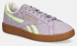 Reebok velúr sportcipő Club C Grounds Uk lila, 100207963 - lila Női 39