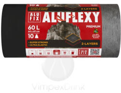 Aluflexy Szemeteszsák 60 l/10 db - delfinbuvar