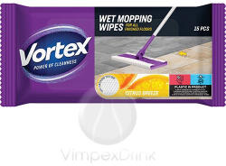 Vortex Nedves felmosó T. kendő 15db Citru - delfinbuvar