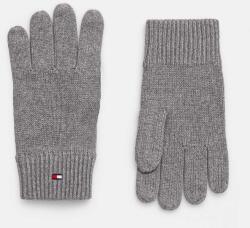 Tommy Hilfiger kesztyűk szürke, férfi, AM0AM12845 - szürke Univerzális méret
