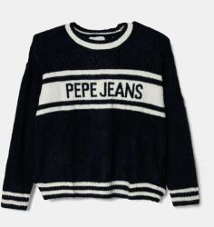 Pepe Jeans gyerek gyapjúkeverékből készült pulóver WRENLEY sötétkék, PG701103 - sötétkék 152