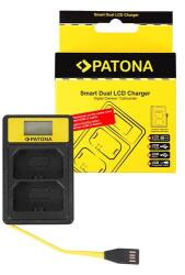 Patona Smart Dual LCD USB töltő Sony NP-FZ100 NPFZ100 A7 III A7M3 Alpha 7 II - Patona (PT-141683) - smartgo