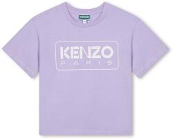 KENZO gyerek pamut póló lila, K60704 - lila 150