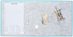  Iratrendező A4, 7, 5cm, lapraszerelt, Bluering® Smart türkiz