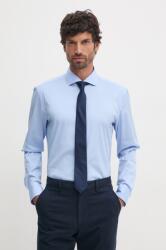 HUGO BOSS ing férfi, olasz galléros, regular, 50479915 - kék 39