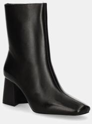 HUGO bőr csizma Ariela - fekete Női 40