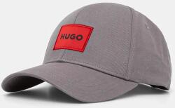 HUGO pamut baseball sapka szürke, nyomott mintás, 50492745 - szürke Univerzális méret