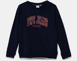 Pepe Jeans gyerek felső BAIN CREW sötétkék, nyomott mintás, PB581623 - sötétkék 128