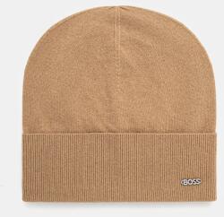 BOSS gyapjú sapka - bézs Univerzális méret - answear - 18 990 Ft