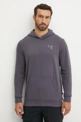 PUMA pamut melegítőfelső BETTER ESSENTIALS szürke, férfi, sima, kapucnis, 676814 - szürke S