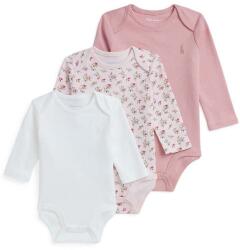 Ralph Lauren pamut baba body 3 db 3, 10952E+11 - rózsaszín 53