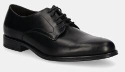 Hackett London bőr félcipő DUKE MASTER fekete, férfi, HMS21407 - fekete Férfi 41