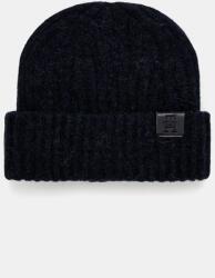 Tommy Hilfiger sapka gyapjú keverékből vastag, sötétkék, AW0AW16632 - sötétkék Univerzális méret