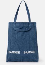 Samsoe Samsoe pamut táska SALUCCA U24300002 - kék Univerzális méret