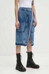 Moschino Jeans farmer szoknya midi, egyenes, 0101.8221 - kék 26