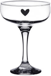 Clayre & Eef Set 6 pahare sticla 10x14 cm, 150 ml (6GL4376) Pahar