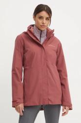 Jack Wolfskin sportos pulóver Taunus lila, sima - lila S